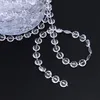 99 Feet/30Meters Wedding Centerpiece Decor Clear Garland Diamond Strand Hanging Crystal Acrylic Bead Curtain Chains Party Tree Ornament