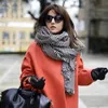 2020 outono inverno novo engrossado cashmere lenços clássico xale longa xale para mulheres babá do estilo britânico