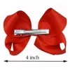 can pick color30Pcslot 4Inch Bows Clips Girls Accessories Handmade Ribbon Hair Bow With Clip For Kids Y2007105425111