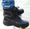 US Military Leather Boots för män Combat Bot Infantry Tactical Boots Ankel Army Bots Army Shoes Y200915