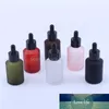 240PCS 60ml Frosted Drop Bottle Glass Aromaterapi Liquid Dropper Essential Basic Massage Oil Pipette Refillerbara Flaskor
