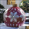 Décorations De Noël Fournitures De Fête De Fête Maison Boules De Jardin Arbre Cadeau De Noël Décor Pour L'extérieur Pvc Jouets Gonflables Wholea52 Drop Delivery