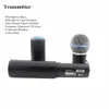 En Kaliteli UHF Profesyonel SLX24 Beta58 / Kablosuz Mikrofon Akım Verici ile Kablosuz Mikrofon Akülü Karaoke Sistemi