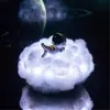 LED kleurrijke wolken astronaut lamp met regenboog effect als kindernacht licht kinderen slaapkamer nachtlamp decor thuis