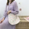 HPB 캐주얼 토트 여성 대형 메신저 가방 작은 꽃 무늬 패턴 숙녀 숄더 가방 에코 재사용 가능한 여성 쇼핑 핸드백 문자열 가방 NCV1
