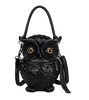 Sacs à main hibou 3D pour femmes, sac à bandoulière original giris, sac à bandoulière de personnalité, sacs à main à la mode, cosmétiques de fête pour dames