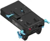 FreeShipping DP3000 DSLR DSLR Печатная поддержка Z-формы смещение Riser Clamp Mount для 15 мм DSLR