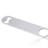 Creative All-Steel Fancy Bottle Opener Rechte Amerikaanse Stijl Bierfles Opener Home Restaurant Roestvrijstalen Openers Keuken Bar Tool V4