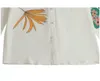 Kwiatowa koszula Z Długim rękawem Damskie Topy 2022 Wiosna Jesienna Koszula Moda Elegancka Biznesowa Bluzka Bluzka S M L XL 2XL