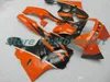 Corps Pour KAWASAKI ZX 636 600CC ZX-636 1994 1995 1996 1997 ZX636 ZX-6R ZX600 ZX 6 R 6R ZX6R 94 95 96 97 orange noir HM10 Carénages