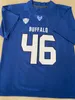 NCAA College Buffalo UB Maillot de football Cole Snyder Mike Washington Ron Cook Jr Marlyn Johnson Nik McMillan Khalil Mack Cole Harrity Shaun Dolac Max Michel Fuqua 4XL