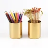 2021 400mlノルディックスタイルの真鍮のゴールドの花瓶のステンレス鋼のシリンダーペンホルダーのための鉛筆の鍋ホルダーカップが含まれています