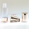 15ml 30ml Makeup Empty Cosmetic Container Airless Pump Plastic Bottles Lotion Liquid Refillable for Travelling 10pcspls order