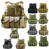 Sports de plein air Tactique Molle Gilet Camouflage Body Armor Combat Assault Gilet NO06-030