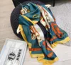 2021 famous designer ms xin design gift scarf high quality 100% silk scarf size 180x90cm free delivery Buu4