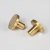 2022 new Round Brass Dresser Knobs Drawer Pulls Handles Cabinet Door Knob Handle Antique Rustic Kitchen Hardware Pull