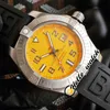 NUOVO II Seawolf A1733010 Dialcero giallo orologio da uomo automatico 316L Custodia in acciaio Nera Black Black Sport Orologi di alta qualità HWBE Hello2975637