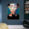 100% ручная роспись на холсте Пикассо известный стиль произведения искусства для гостиной домашний декор фотографии холст картины настенный постер Z203s