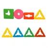 Montessori Toys Diy деревянные строительные блоки игрушки игрушки геометрические сочета