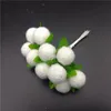 10pcs/grupo de espuma artificial Flower Berry Stamen Scrapbooking Decoração de casamento em casa Supplies Acessórios de pulso noiva1