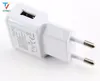 5V Podróże UE wtyczka Ściana Ładowarka USB Adapter do Samsung Galaxy S7 S6 S5 Uwaga 7 6 5 Dla iPhone 7 6 5 Wszystkie telefony Darmowa Wysyłka 300 sztuk