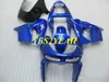 Kit de carénage de moto pour KAWASAKI Ninja ZX6R 636 98 99 ZX 6R 1998 1999, carrosserie bleue ABS + cadeaux KP11