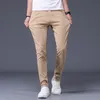 Autumn Winter Causal Pants Men Street Slim Fit Pant Men Fashion Plus Size Trouser Cotton Straight Full Length Trousers Male 201128