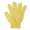 Badhandskar Nylon Dusch Scrub Glove Tvätta Hud Body Scrubber Handskar Badhandskar Exfoliating Peeling Bathing Accessorie ZYC05