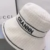 Marchio di moda Desiger Lettera Ricamo Cappello a secchiello Berretto per donna Uomo Berretti da baseball Berretto Casquettes Pescatore Secchi Cappelli Patchwork Autunno Inverno Cappelli a tesa larga