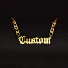 Name Personalized Customized Necklace Pendant Gold Color 5mm Nk Chain Custom Nameplate Necklaces for Women Men Handmade Gifts K67X5507181