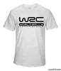 2017 Yeni Baskı T Gömlek Avrupa ve Amerikan Dünya Ralli Şampiyonası WRC Tarzı Kısa Kollu T-shirt Sıcak Yaz Tee Tops Y220214