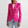 Ternos femininos Blazers Mulheres Ter Suit Blazer Jackets Vintage Plaid