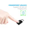 أقفال باب Thumbprint Smart Biometric القابلة لإعادة الشحن بصمات الأصابع القفل الذكي USB USB Quick Unlock 201013