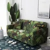 Tropikalne Liście i Kwiaty Elastyczne Sofa Slipbover All-Inclusive Stretch Meble Cover Sofa Ręcznik Home Decor 1/2/4 SEAT LJ201216