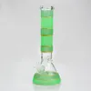 10 "소장 유리 비커 봉토 물 파이프 물 담뱃대 봉스 아이스 포수 5mm 두꺼운 흡연 오일 Dab rigs Bubbler 파이프 14mm 그릇