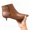 Nova vaca couro baixo saltos mulheres botas de tornozelo preto branco escritório senhoras vestido sapatos primavera outono botas mulher tamanho 41 42 43