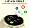 Orologi da polso intelligenti per Android IOS ZL02D Smartwatch sportivo per la frequenza cardiaca con cinturino in silicone con cinturino in silicone alla moda con scatola al dettaglio