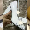 Scarpe classiche da donna con tacco alto in pelle verniciata Scarpe eleganti con punta a punta di lusso Scatola per scarpe da sposa con suola bassa da 10 cm