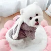 Moletom para cachorro com design de coelho fofo roupas de inverno para cachorro de estimação para cachorros casaco jaqueta de algodão Ropa Perro Bulldog francês 297w