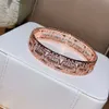 circular Bracelet Brand Classic Fashion Party Jewelry For Women Rose Gold Ball banquet Luxurious Men039s Bracelets Sell well Fr1016342