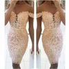 Kvinnor Formell Party Dress Summer Lace Kortärmad Sexig V Neck Bodycon Dresses Lady Elegant Shein Pencil Dress Vestido