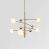 Modern and simple chandelier lights fashion magic bean restaurant pendant lighting designer bedroom living room branch pendant lamps