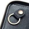 Car keys holders packages Genuine leather key wallets waist hanged wholesale custom men multi-function key card package