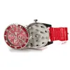 新しい時計デザイングラインダー亜鉛喫煙合金42mm金属4色の香辛料花粉創造的ハンドMuller Crusherハーブ