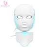 PDT Photon LED Facial Mask Skin Rejuvenation Photodynamic Beauty Therapy 7 Colors Lights For Pigmentation Correction