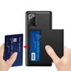 SGP Hybrid Dual Layer Slide Card Slot Case For Samsung Galaxy S20 FE Note 20 Ultra S20 Ultra Note 10 Plus S10 Plus