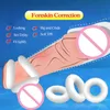 NXY Anelli 3 pz Silicone Multifunzione Anello Del Pene Cazzo per Gli Uomini Eiaculazione Maschile Ritardo di Lunga Durata Cockring Principiante 0215