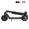 Opvouwbare HX X8 Electric Skateboard Scooter Fiets Opvouwbare Kick Scooter 36V 10AH Escooter