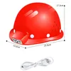 سلامة مدمجة ABS Miner Helmet Head Lamp LED كشافات مع وظيفة الاستشعار