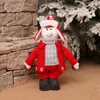 Christmas Dolls Decorations el Familia Shopping Mall Window Ornaments Props Boys Girls Lovely Toys Gift For Children 201027